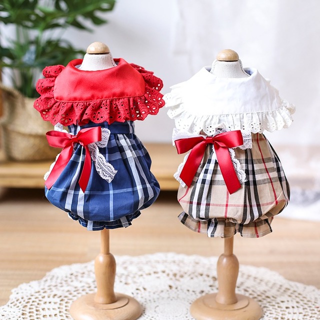 大型犬もOK 2種のタータンチェック