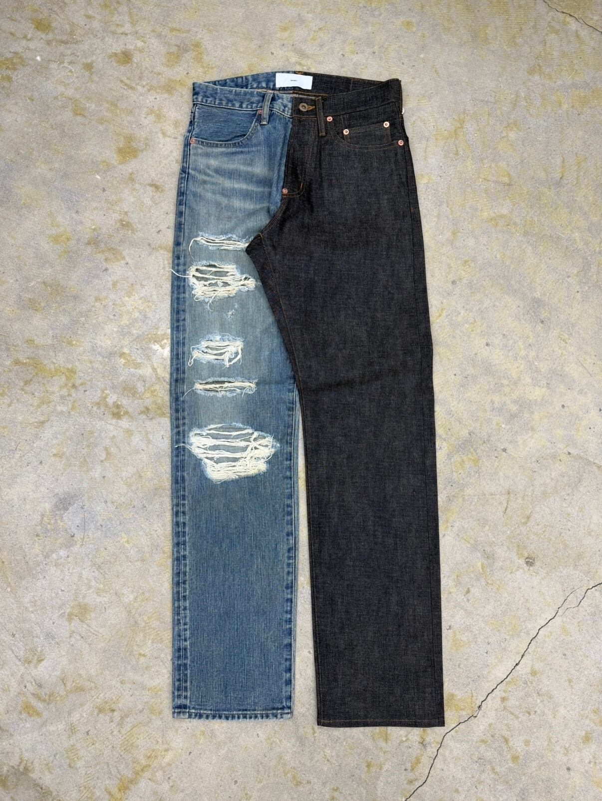 SUGARHILL | CLASSIC DOUBLE KNEE DENIM PANTS | RIGID INDIGO | HOWDAY