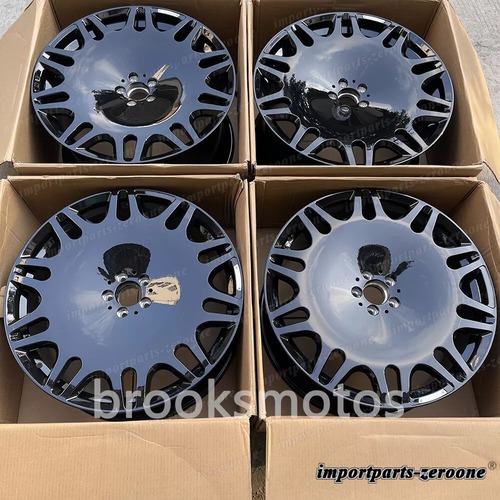 21インチグロスブラックセトルフォージドホイールメルセデスベンツW166 x166 GLS 21x10適合 LI-1417