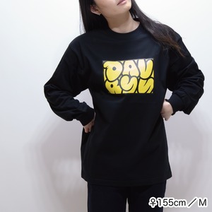 DAVRYU pakkun LS TEE [ブラック]