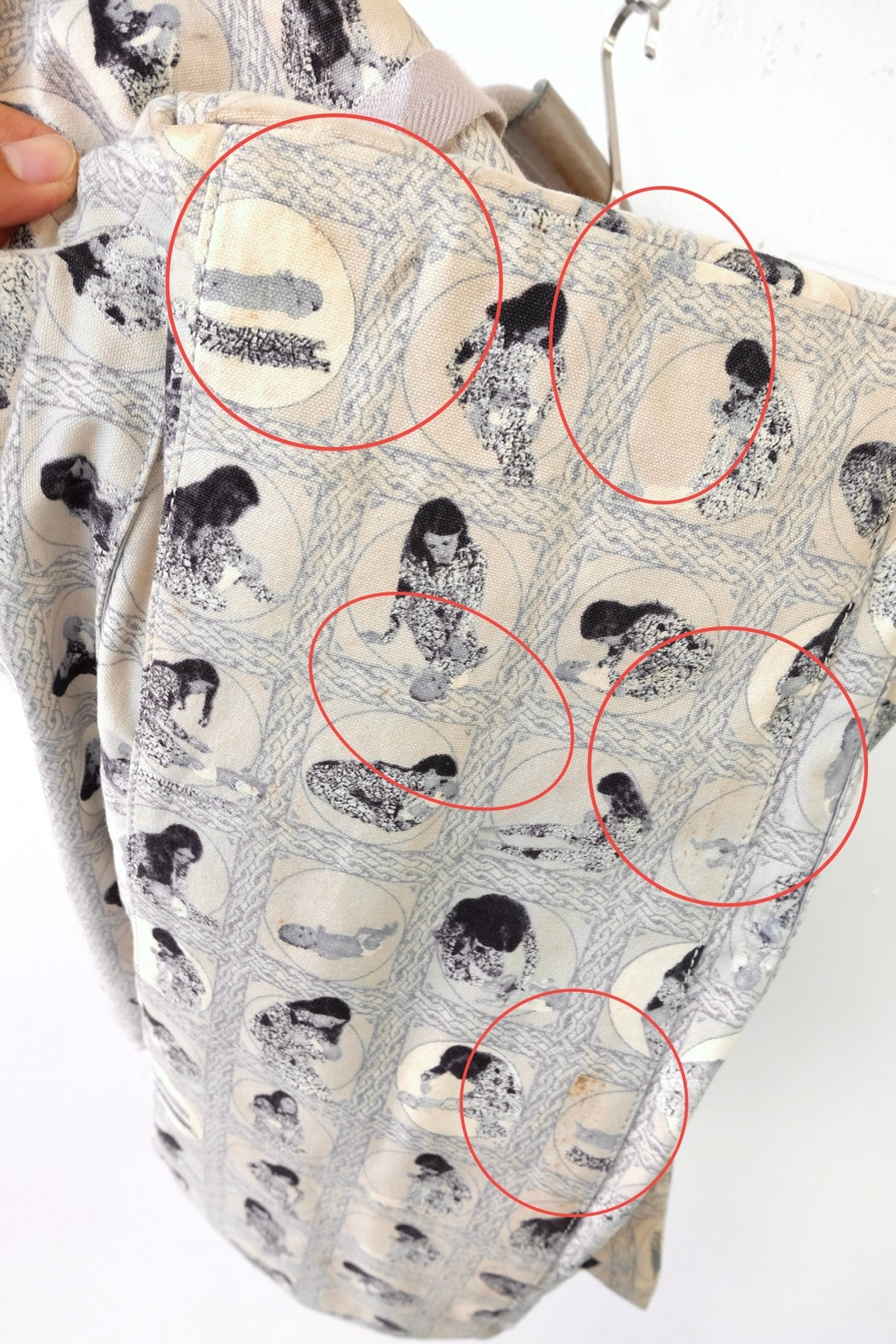 BERNHARD WILLHELM graphic design large bag | gamustore