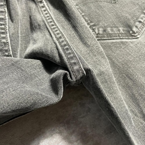 【W33 L30】 usa levi's 先染ブラック リーバイス 559 詳細写真14