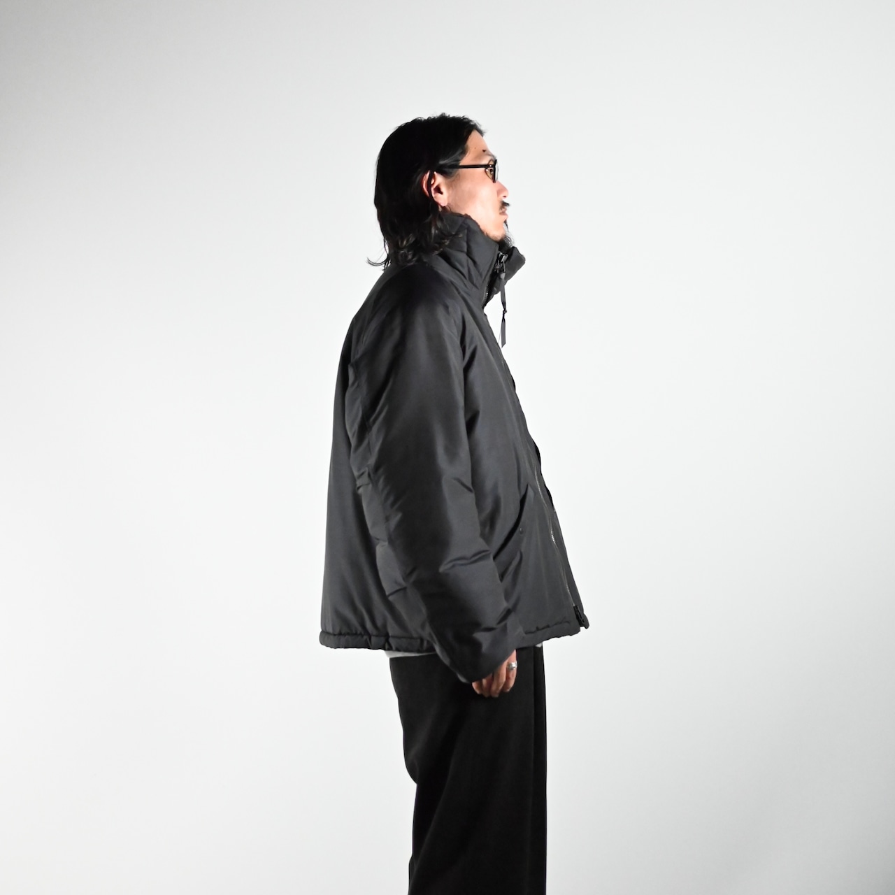 Product Twelve(プロダクトトゥエルブ)Light Wool Nylon Puffer Jacketコーディネート