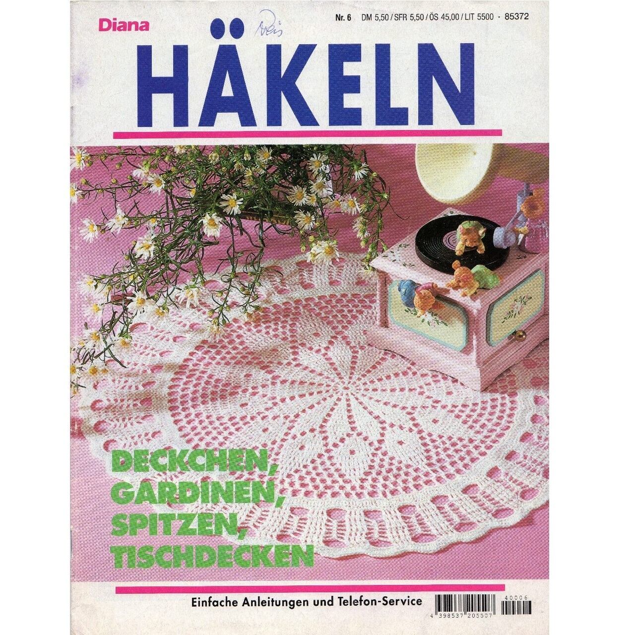 Diana Häkeln3 クロッシェ かぎ針編み ドイツ Nr.6