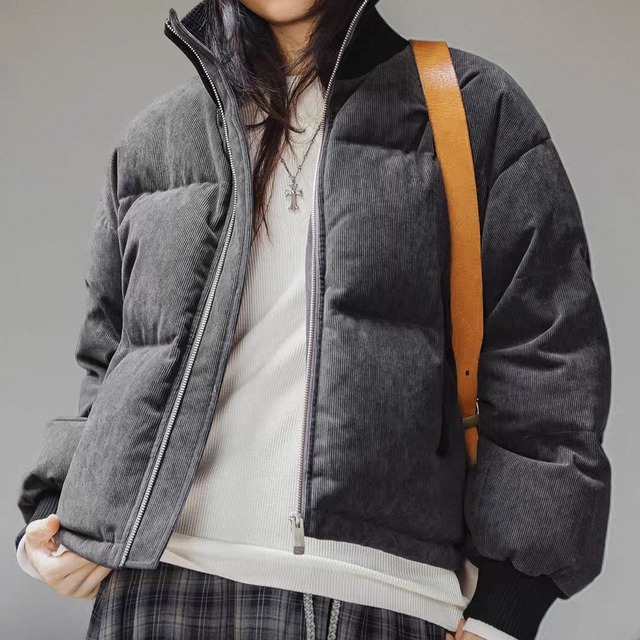 High collar Thick Short Down Jacket 125542
