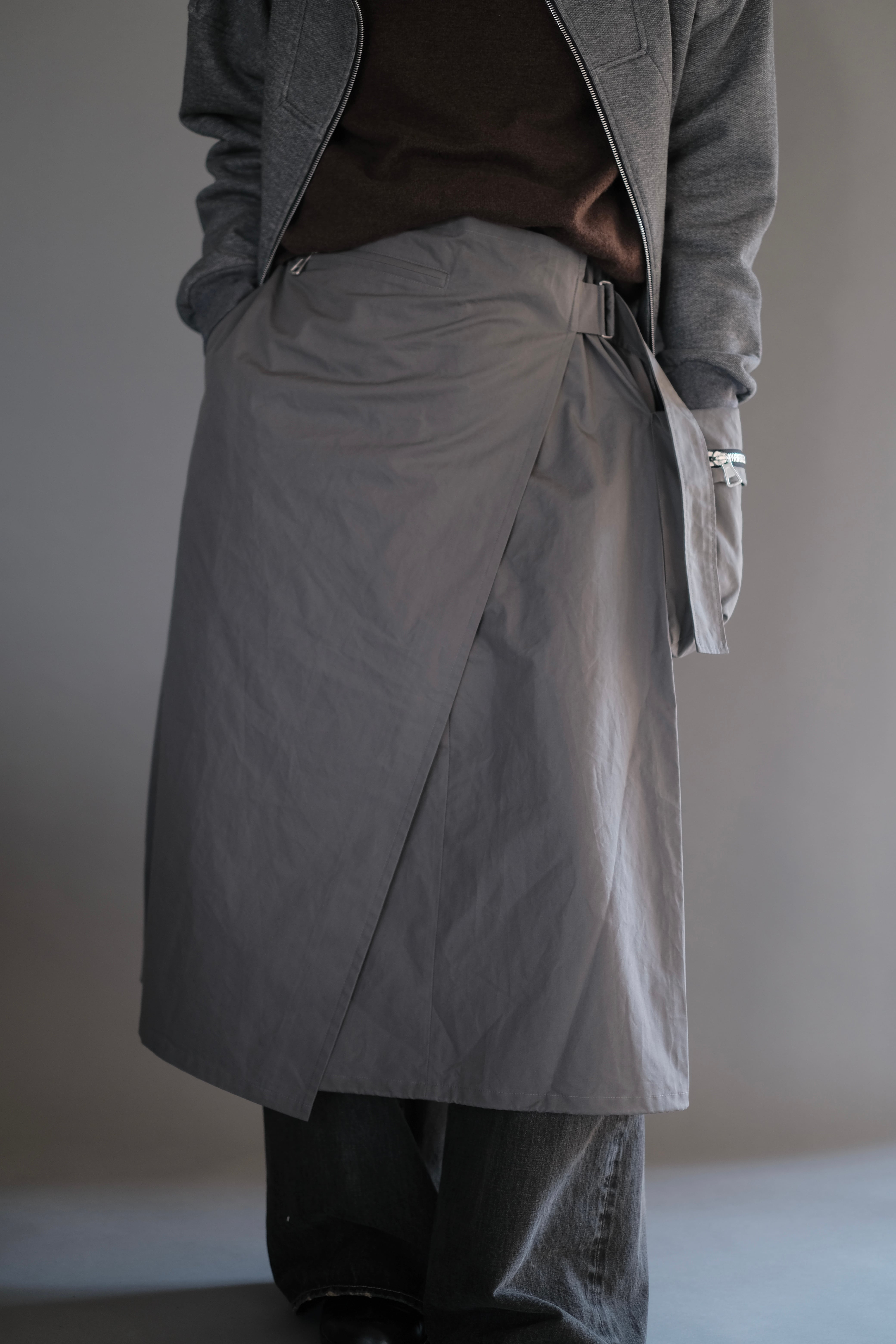 週末限定 DAISUKE TANABE gyro 25SS ラップスカート DAISUKE TANABE / 