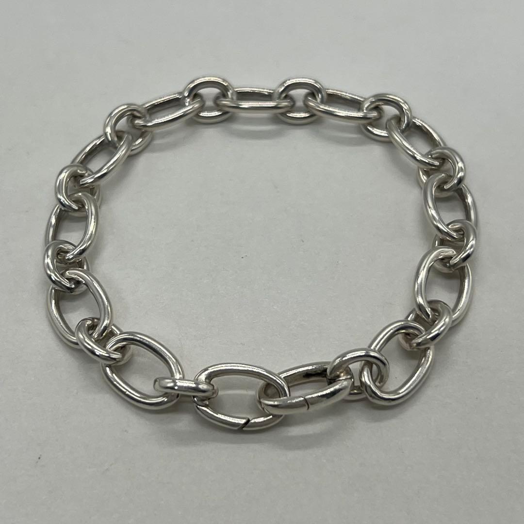 ティファニー TIFFANY クラスピング リンク ブレスレット SV 希少