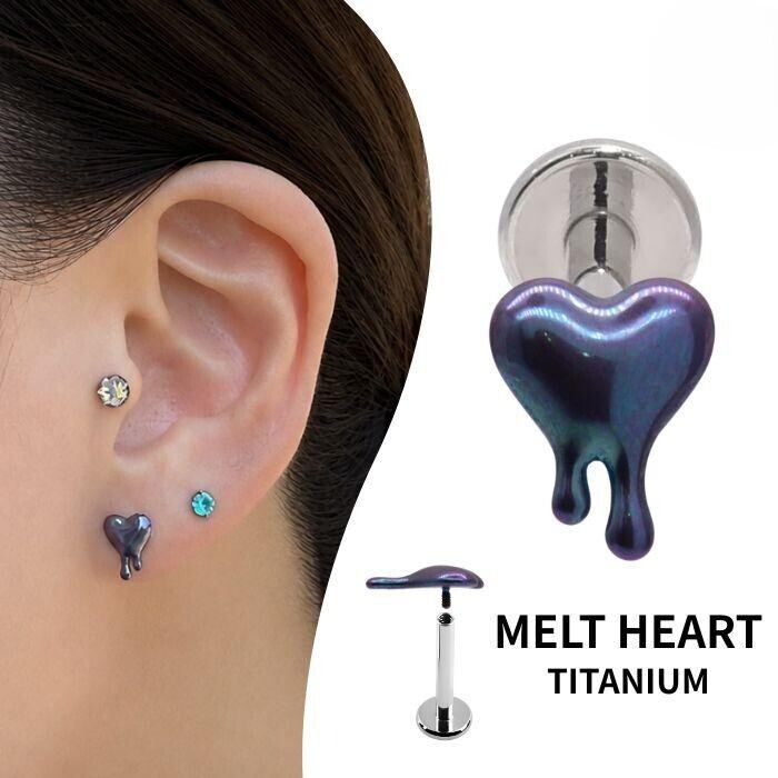 14G ANATOMETAL 限定商品/Limited Item 4mm ベゼルセットジェムエンド