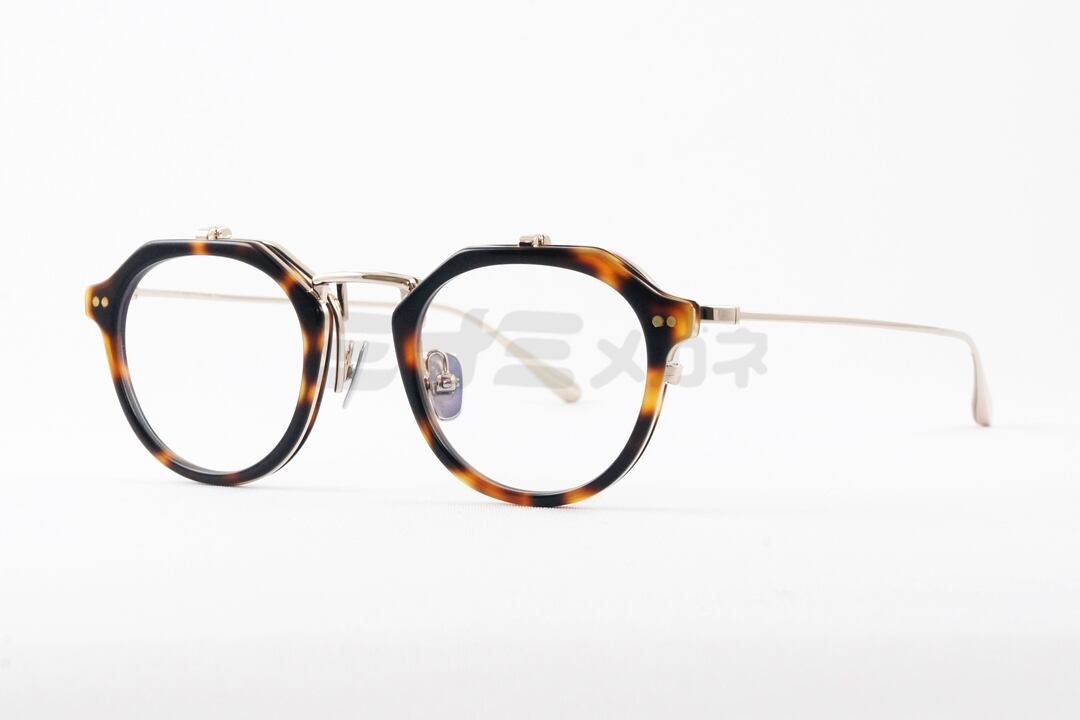 Trad 単式 跳ね上げフレーム Rue C2 Brown Demi×Gold ルー Trad 単式 跳ね上げフレーム Rue C2 Brown Demi×Gold ルー
