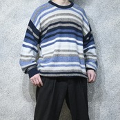 Jantzen border pattern cotton knit