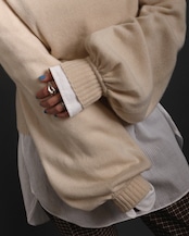 Chloe / Volume Sleeve Knit