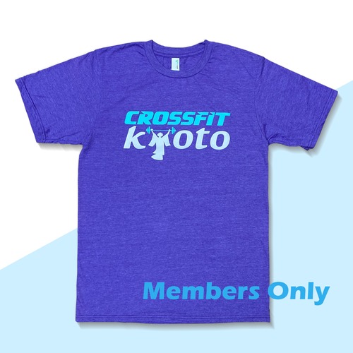 【 Members Only】クロスフィット京都のロゴTシャツ [CrossFit Kyoto Logo T-shirts]