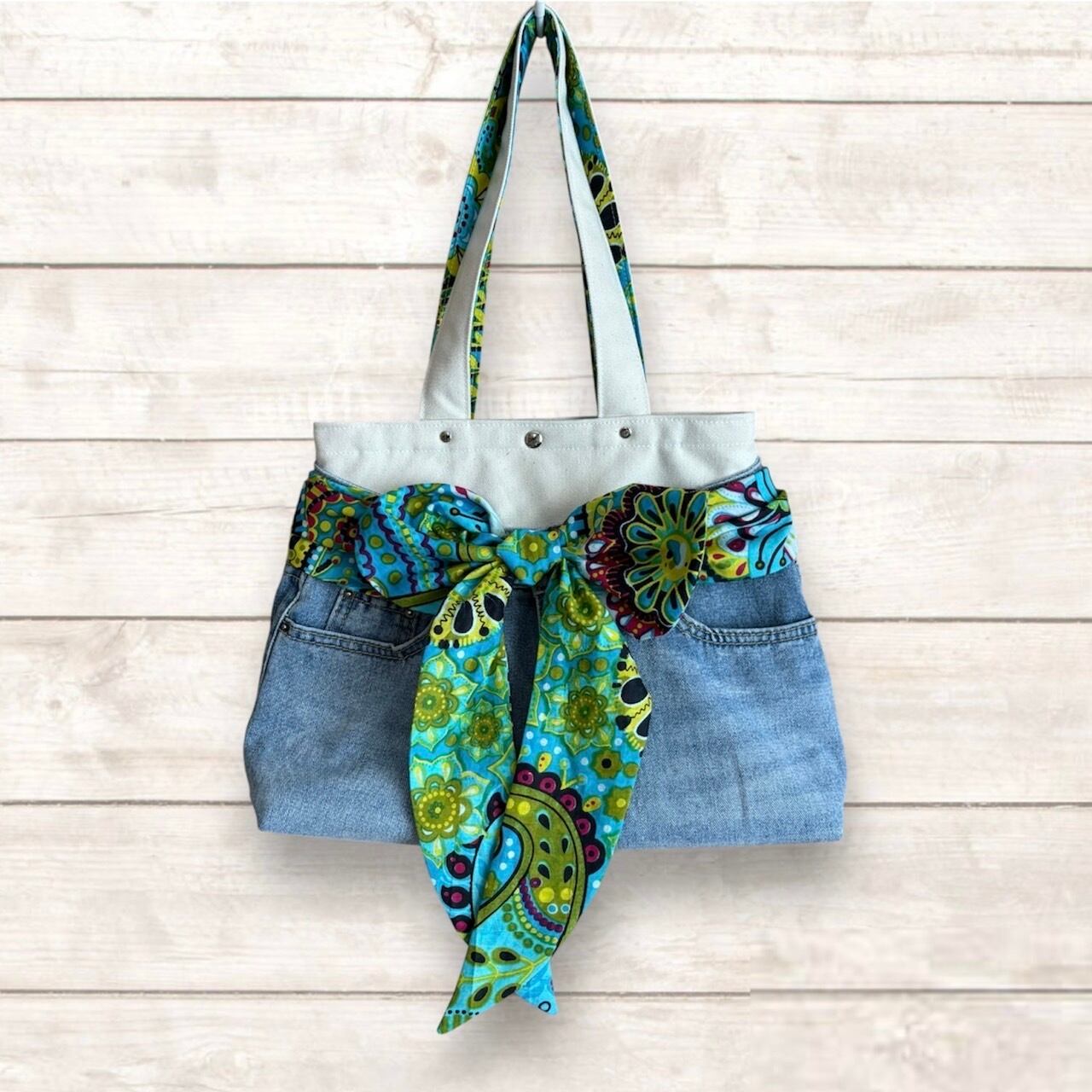 デニムリメイクバッグ 一点ものデニムリメイクグッズ通販|8piro