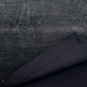 ★NY115◆2.2m◆綿100%コーデュロイプリント生地◆マットブラック