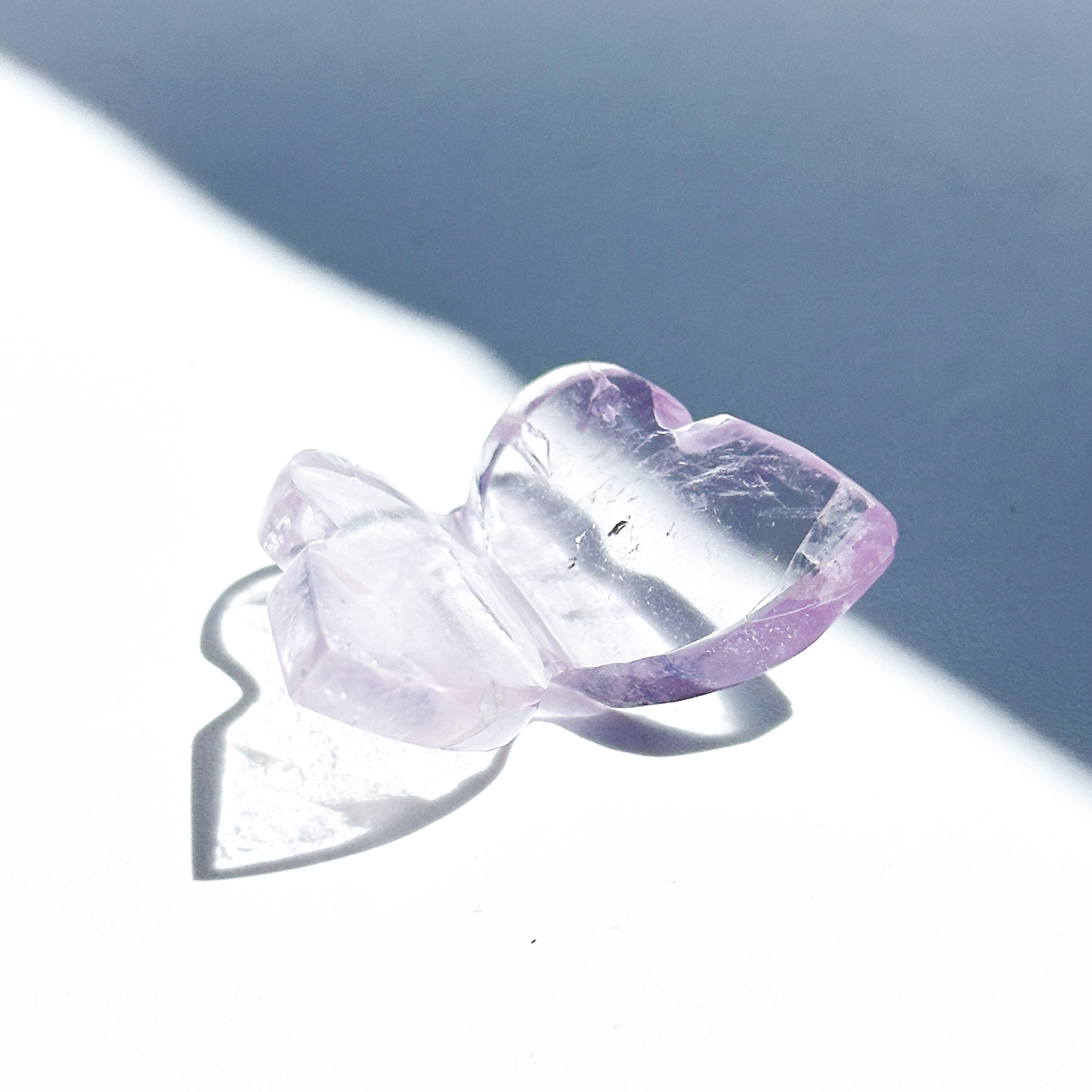 アメジスト 3D蝶 11◇ Amethyst Butterfly ◇天然石・鉱物