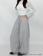 【新作5％OFF・3日間】Side-Pintuck Sweat Pants_7colors&2type