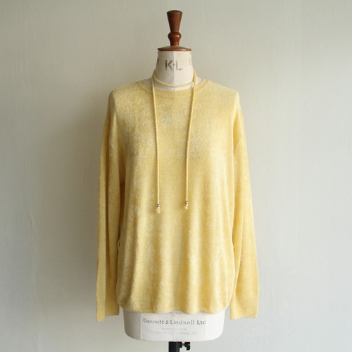 JOICEADDED  Velour Knit Sweater