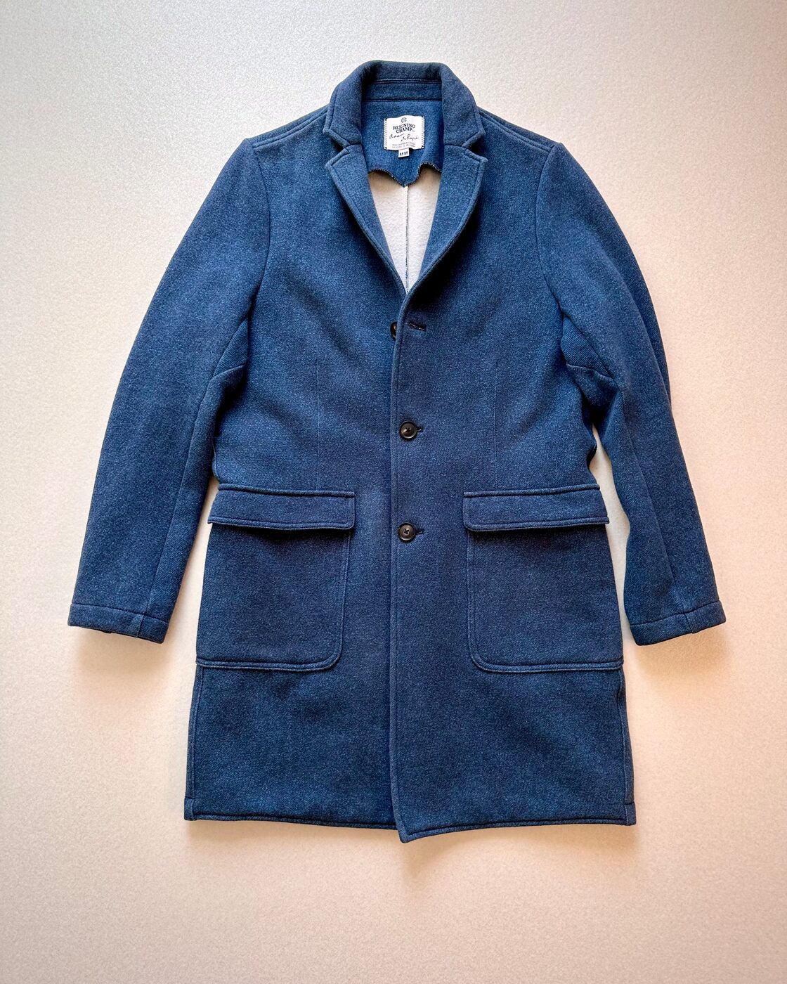 CANADA製 “ REIGNING CHAMP × ADAM ET ROPE ” SWEAT CHESTERFIELD COAT 