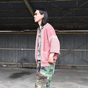 YASHIKI / GANKO別注 Ginka Cardigan(Yuki Momizi)style