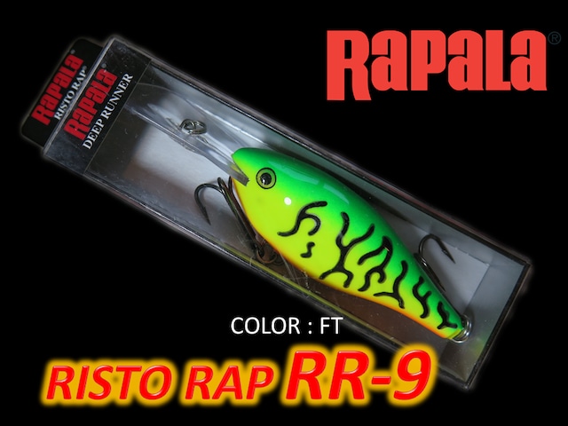 ラパラ Rapala Risto Rap RR-9 リストラップRR-9　 FT     F-L52-08