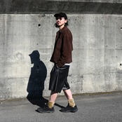 CCU(シーシーユー)TRUCKER JACKET26SS新作コーディネート