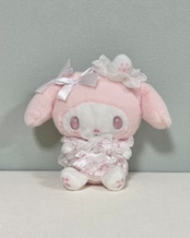 サンリオ マイメロディ 白いちごのティータイム ぬいぐるみエコバック