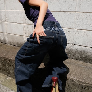 GRAFFITI STITCH DENIM