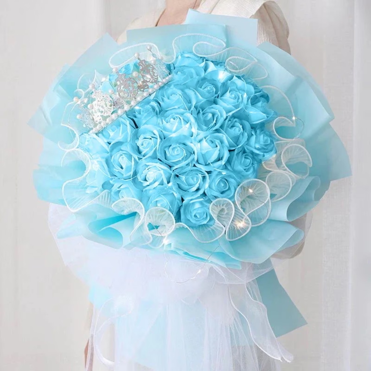 ソープフラワー薔薇 お誕生日 ・記念日 プレゼント 花束 プレゼント 花 ソープフラワー バラ 花束 108本 そのまま飾れる 薔薇