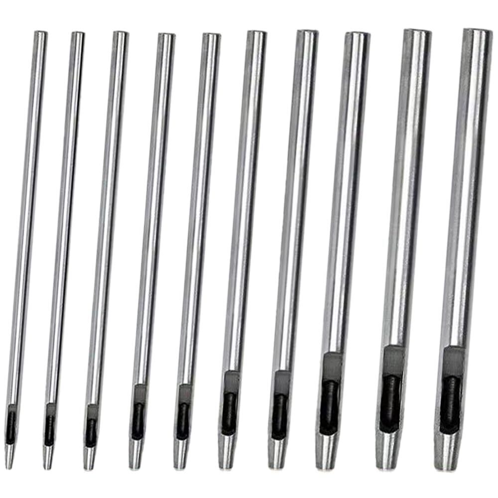 数量限定】ESJNNK 穴あけポンチ レザーパンチ 5サイズセット ベルト