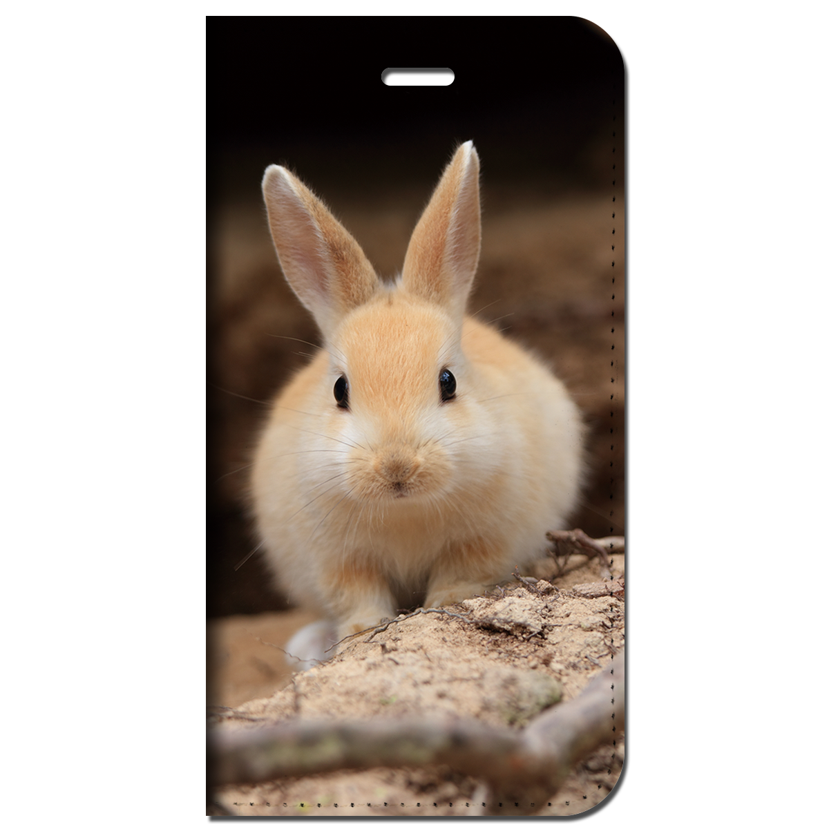 iPhone対応 スマホ 手帳型ケース ウサギ 動物 ペット 【iPhone17 / iPhone16 / iPhone16e / iPhoneSE 他 iPhone各機種対応】 st65