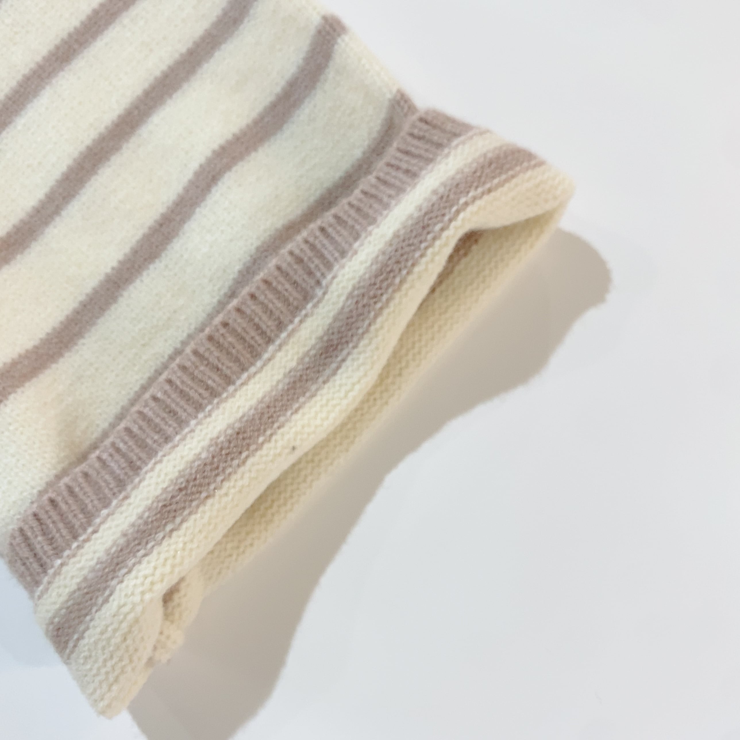 2colorボーダーニットパンツ