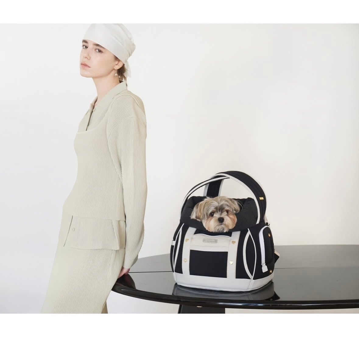 予約【seoru】Front Bag ( black ) | ropet