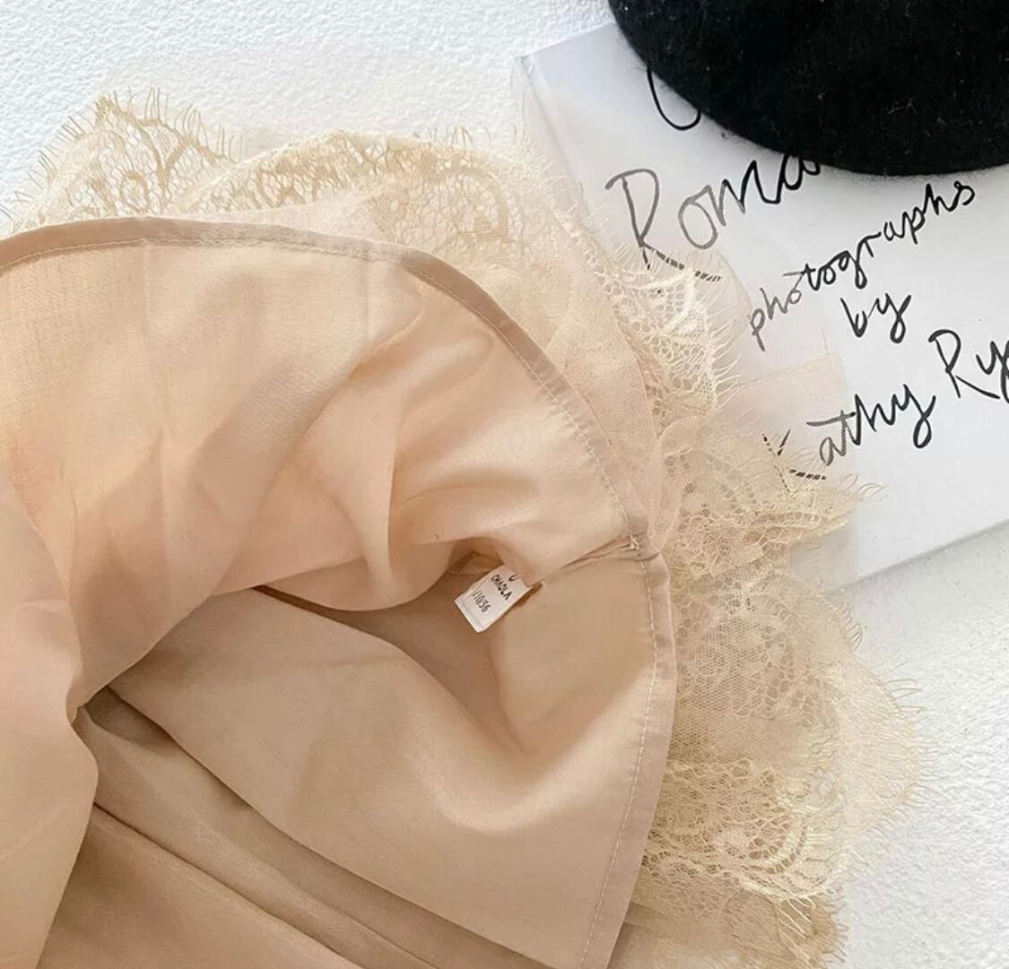 フリルニット重ね着ワンピース》》》》》》2021AW 秋冬 ワンピース ニット ドレス プチプラ ナチュラル 女の子 海外子供服