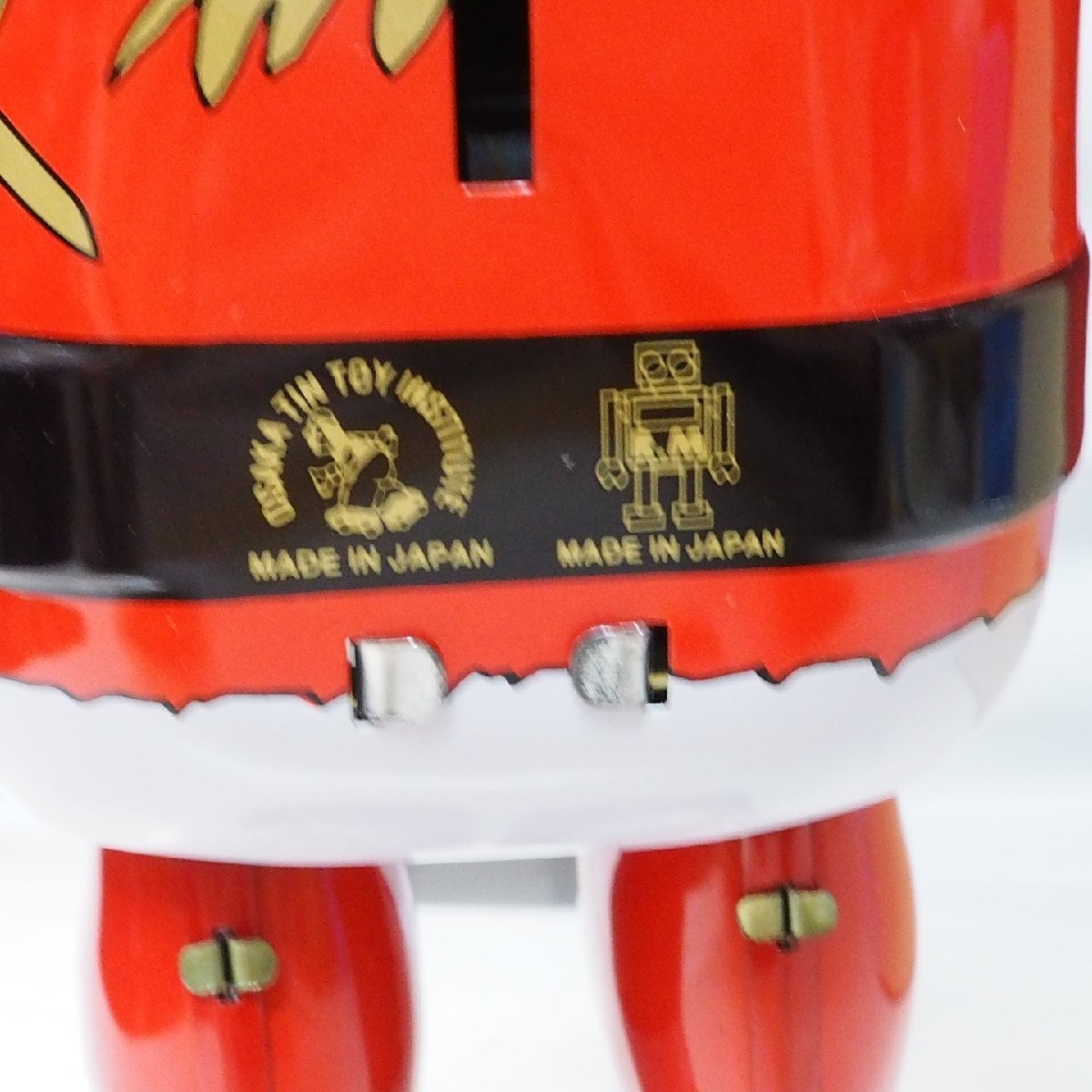 メタルハウス【サンタクロース】復刻ブリキ ゼンマイ歩行 TIN TOY 箱付