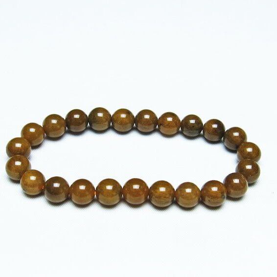 ルチルインアゲート ブレスレット 9mm アゲット 一点物 メール便可 [M便 1/10] 111-29835