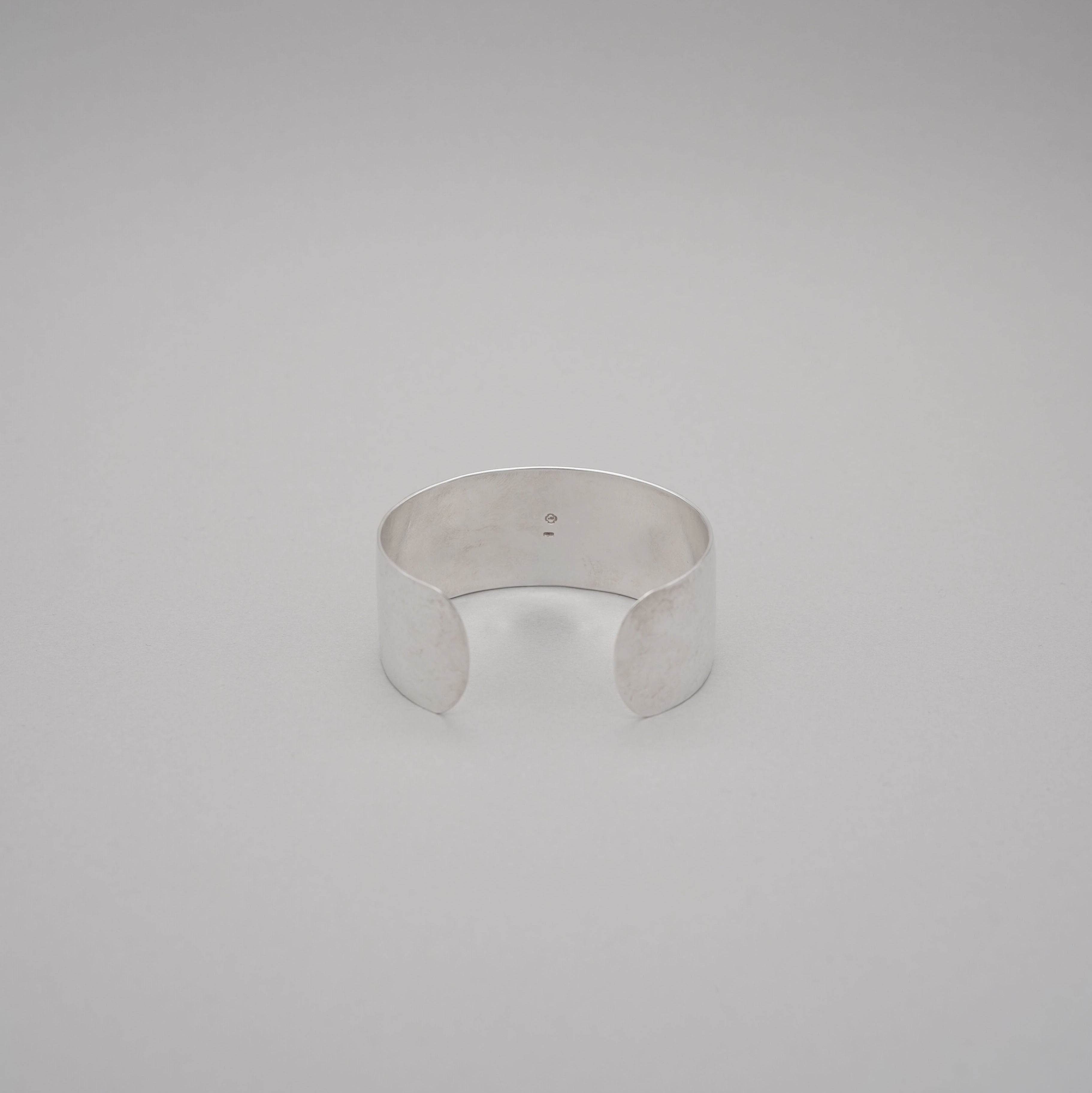 kasane 25mm （純銀） Bangle | nibi