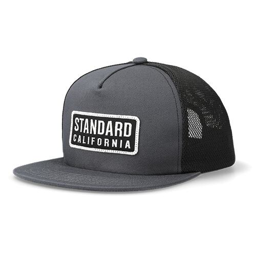 STANDARD CALIFORNIA #SD Box Logo Patch Mesh Cap Black
