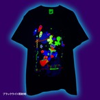 VR旅行｜Tシャツ-黒