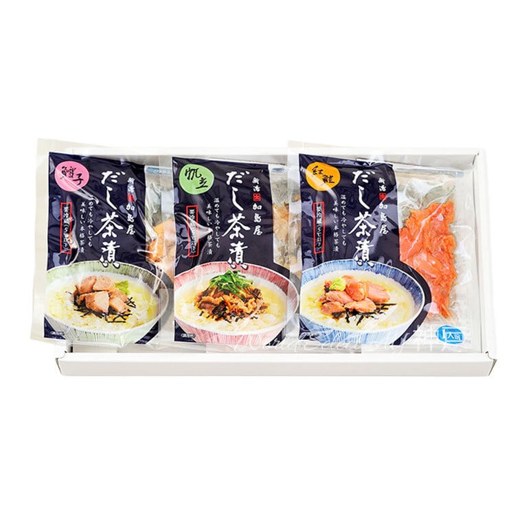 新潟加島屋 加島屋 だし茶漬 DS-3Aセット