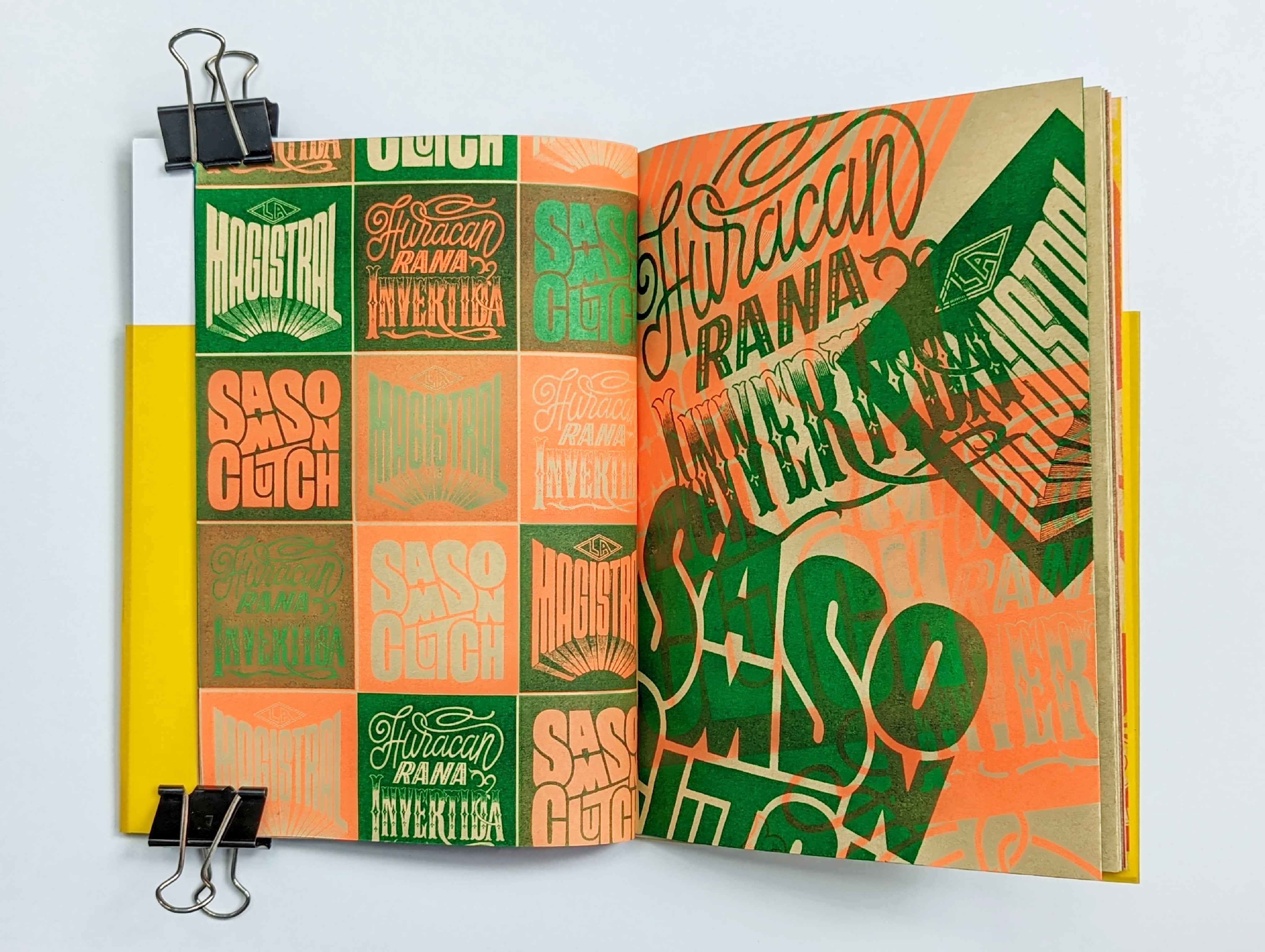 ZINE【Wrestle&Lettering 02】 | HIROKU. WEB SHOP