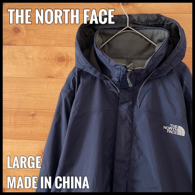 【THE NORTH FACE】マウンテンパーカー ナイロンジャケット ライトアウター 刺繍ロゴ バックロゴ L アウトドア ノースフェイス US古着