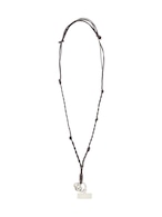 ETRE TOKYO レザーコードロングマルチストラップ