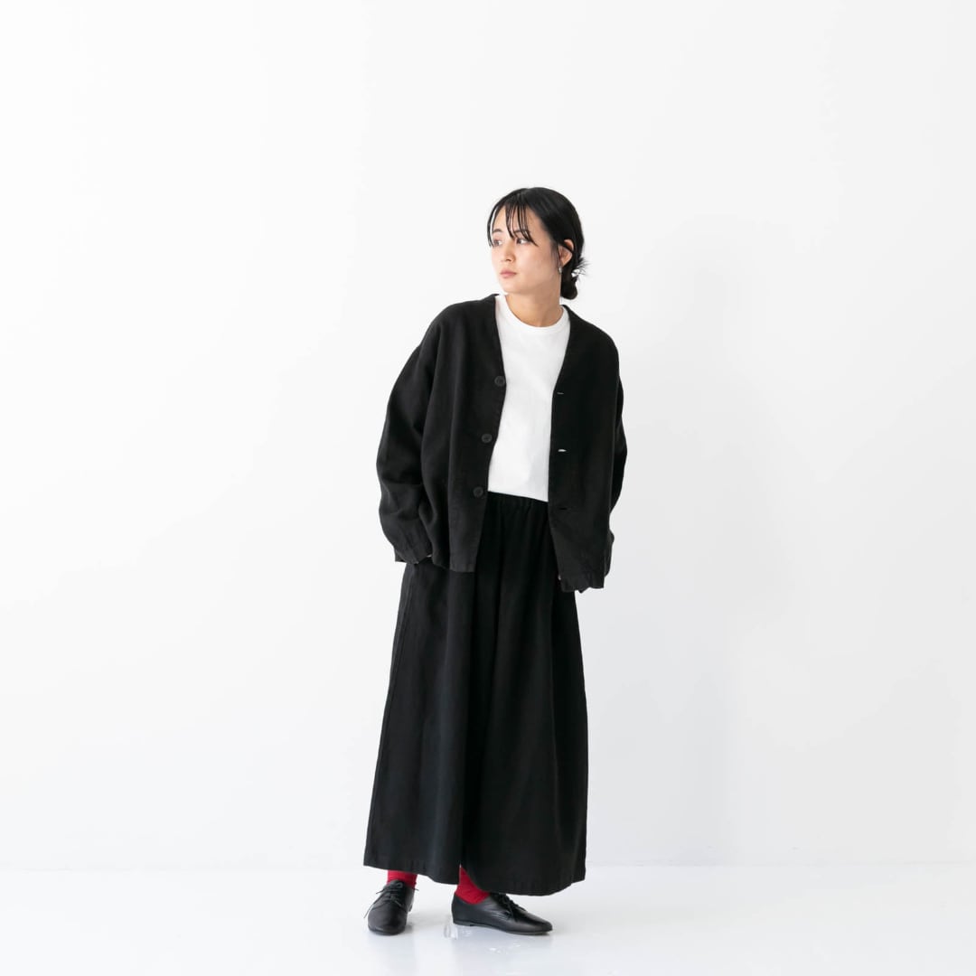 prit プリット フレンチリネンツイル起毛ペンギンパンツ・サンドベージュ【送料無料】