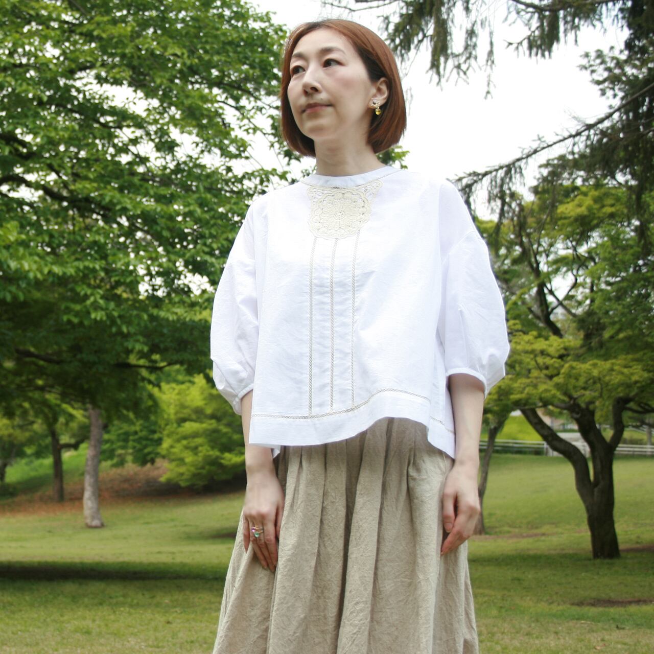 ブラウス・シャツ | オーガニックコットンのお洋服☆プラネード