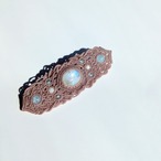 Brooch / Rainbow Moonstone
