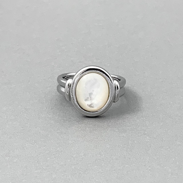 Oval Shell Ring #076