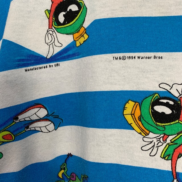 90s USA製 ルーニーテューンズ マービンザマーシャン キャラTシャツ L