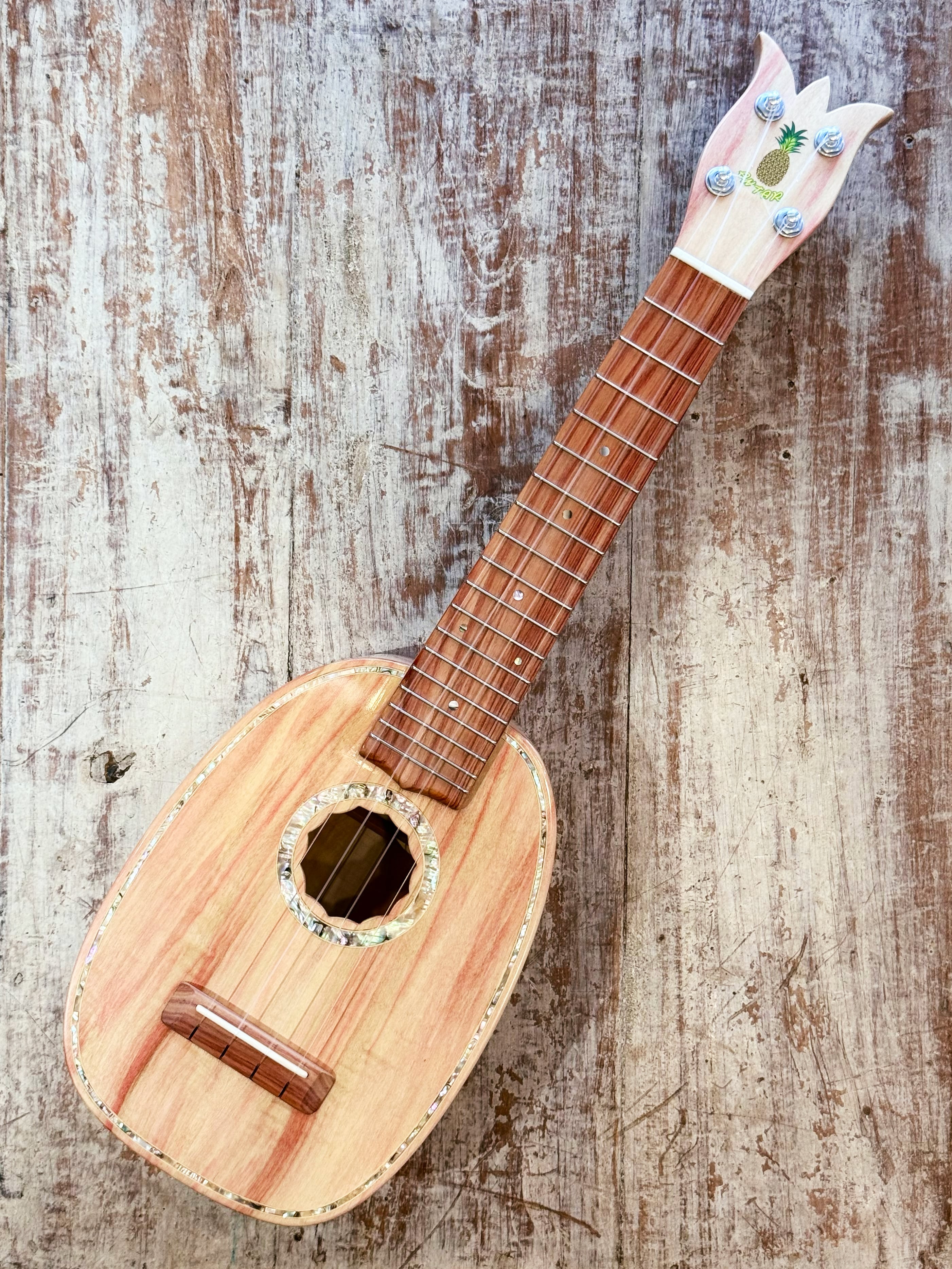 アオキギター工房 Antar アンタール #2051975 パイナップル ソプラノ ウクレレ ボックスエルダー