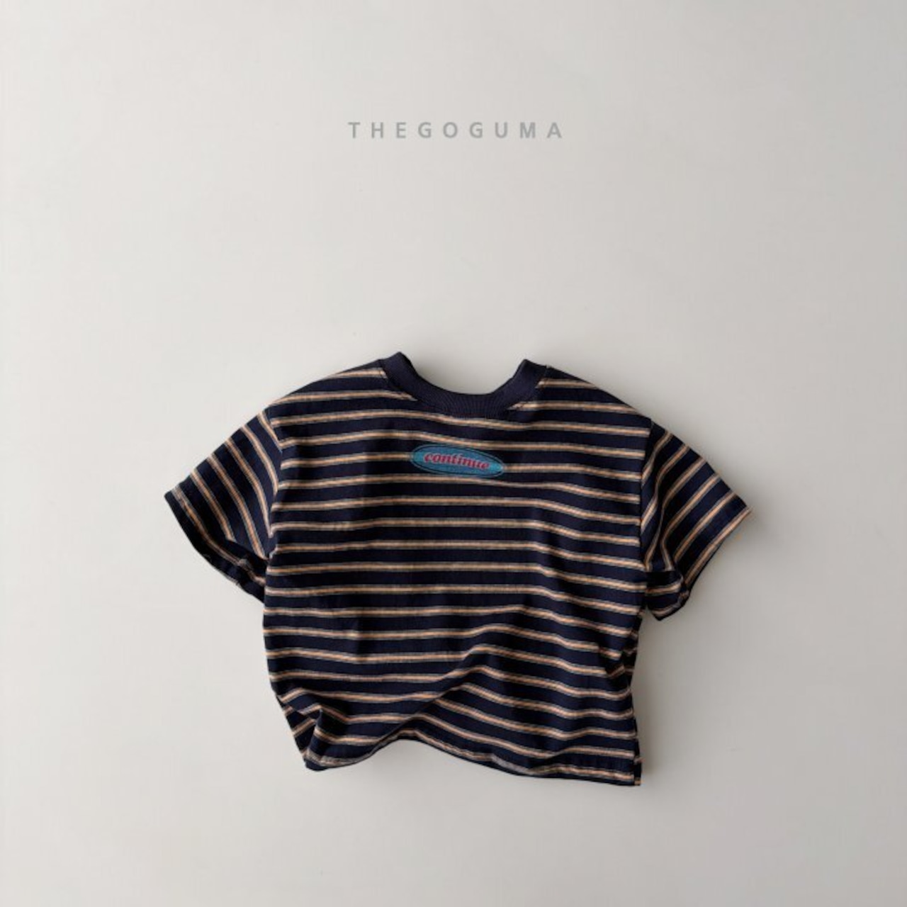 THE GOGUMA 26/SM コンティニューストライプTシャツ