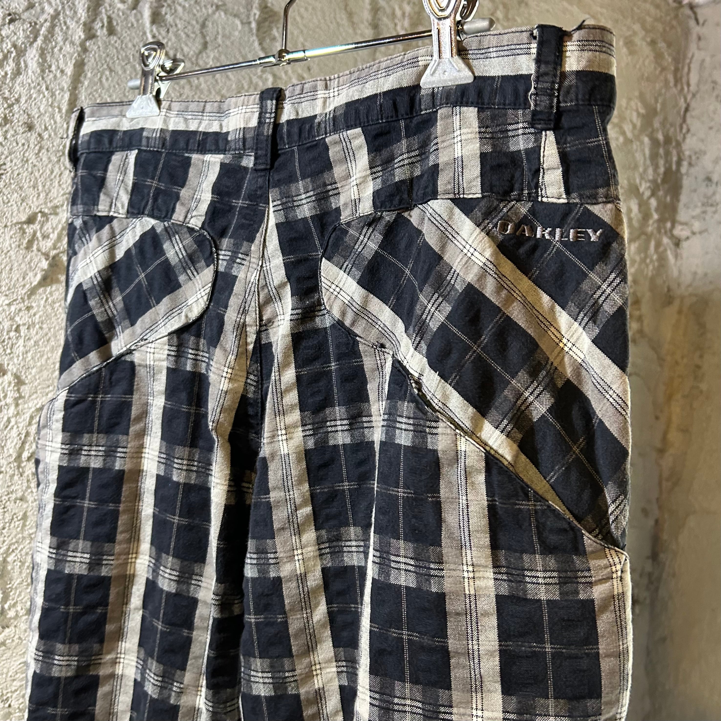 00's Oakley ギミックチェックパンツ | 古着屋 Boogie